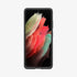 ACS02350 - Galaxy S21 Ultra Liquid Air Case in matte black showing the back